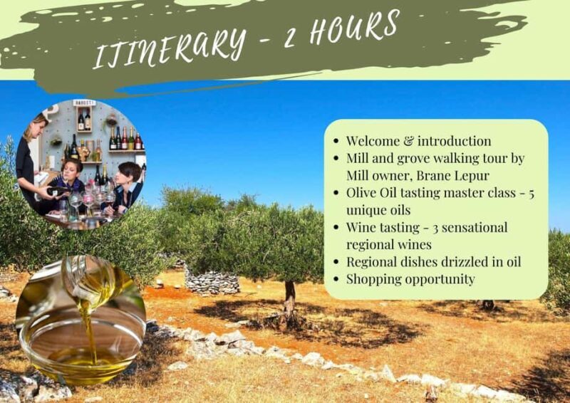 Zadar, ibenik: olive oil, wine & food tasting, Self Drive - FAQ