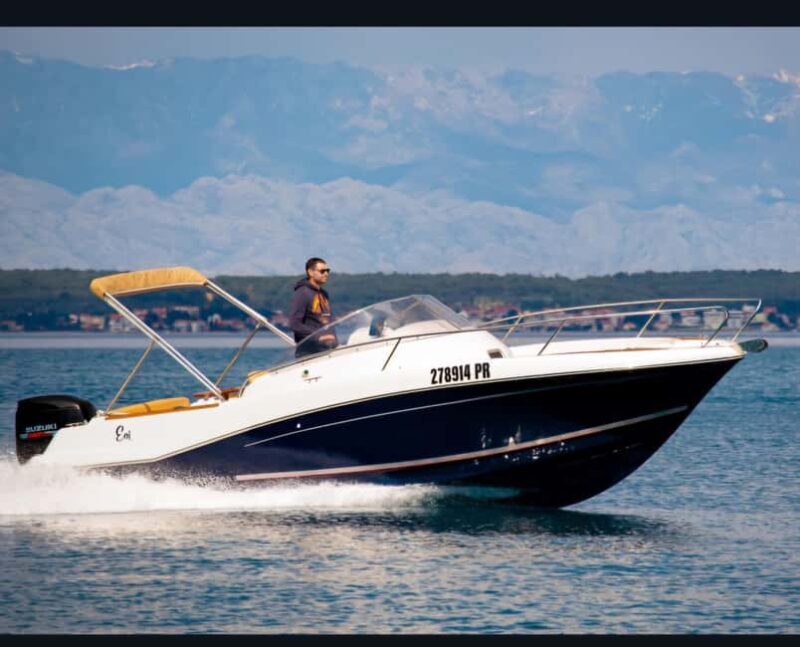 Zadar: Motorboat Jeanneau Cap Camarat 755 Wa 250hp Rental - Navigating the Highlights of Your Day