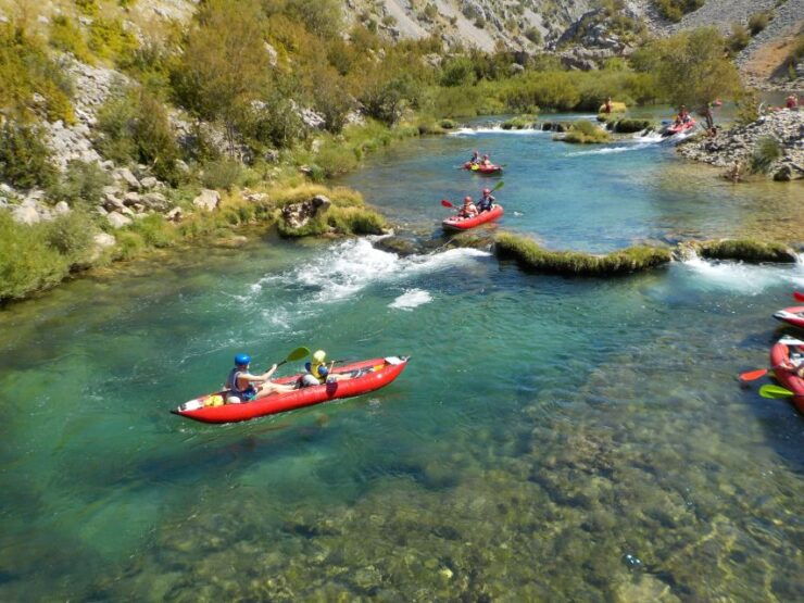 Zadar: River Zrmanja Guided Kayak Safari & Waterfalls - Activity Details