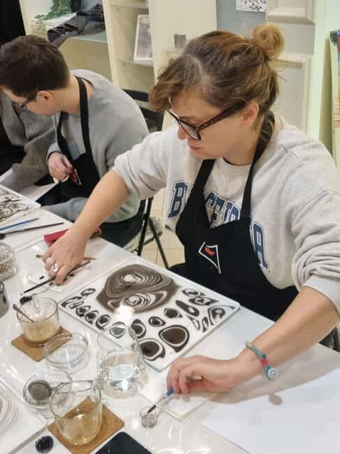 Zagreb: Suminagashi Water Painting Workshop - A Closer Look at the Experience