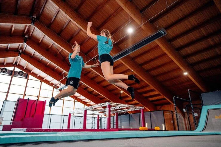 Zahmer Kaiser Trampoline Park: Entrance Fee - Trampoline Park Features