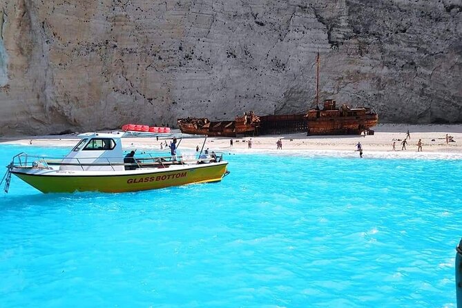 Zakynthos Half Day Tour Shipwreck Beach Blue Caves by Small Boat - Positive Reviews