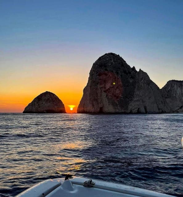 Zakynthos Private Sunset Boat: Keri Caves & Mizithres (max5) - Meeting Point