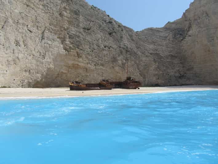 Zakynthos Shipwreck Beach by Land & Sea + Blue Caves + Xigia - Itinerary Highlights