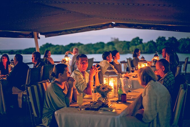 Zambezi River Dinner Cruise With Hotel Pick up - Sample Menu and Inclusions
