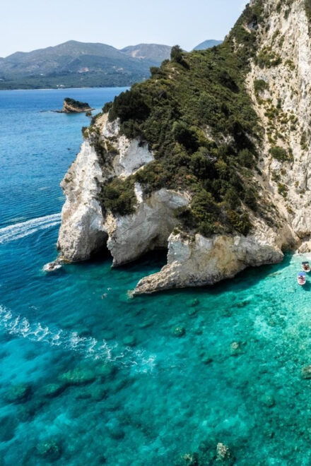 Zante Private Boat: Keri Cave, Mizitres, Cave of Love (max7) - Unique Features