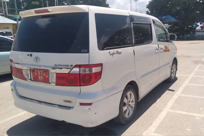 Zanzibar Island Private Taxi Airport and Hotels Transfers - Pickup Information