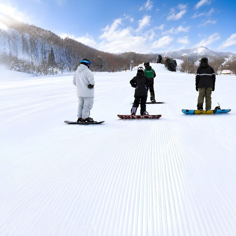Zao Onsen Ski Lesson with Gear / Chinese Private Group (1-4) - What the coaching is like