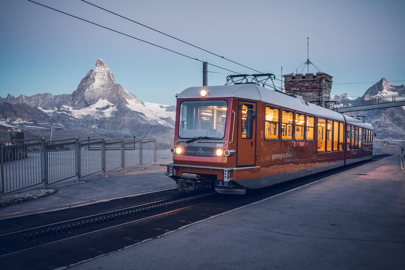 Zermatt: Gornergrat Railway Cogwheel Train Ticket - QR-code entry and busy departures