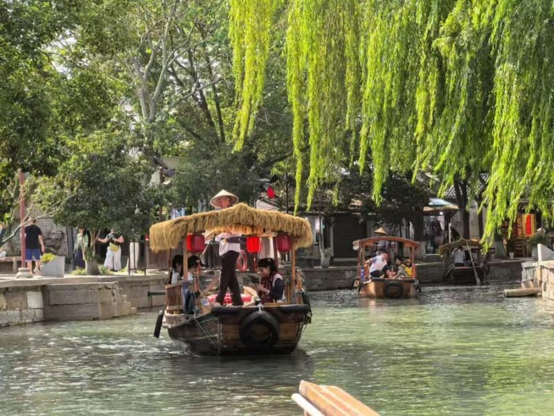 Zhujiajiao Cultural Experience: Boat Ride & Zongzi Making - An In-Depth Look at the Zhujiajiao Tour