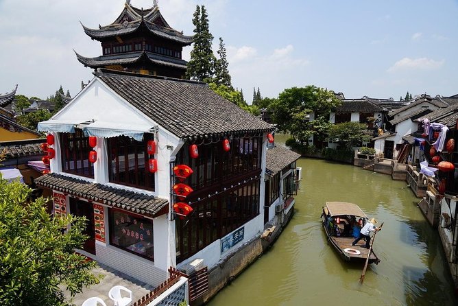 Zhujiajiao Water Town and Shanghai City Self-Guide 10-Hour Private Transfer Tour - Price and Directions