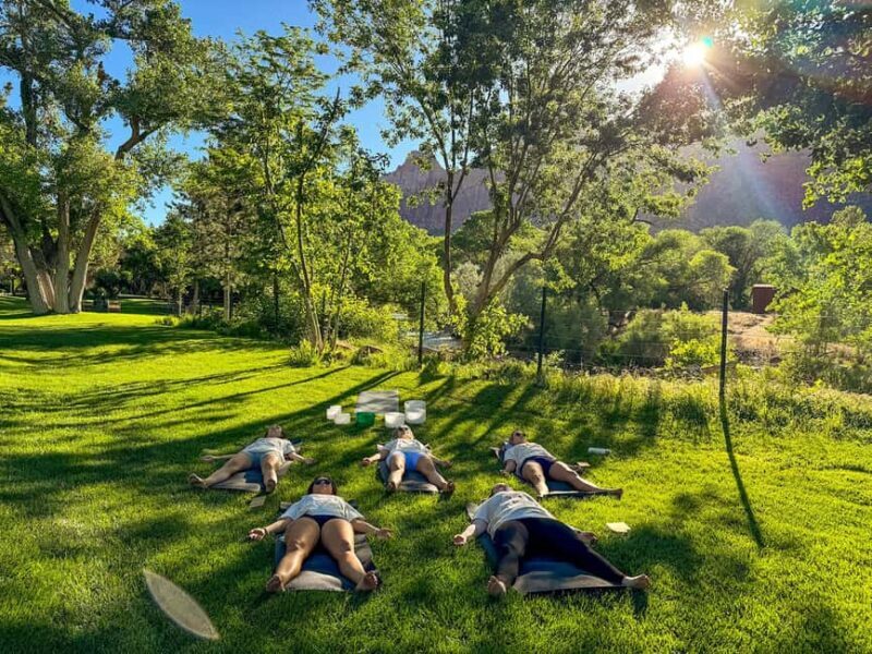 Zion National Park: Cosmic Flow Yoga and Sound Healing - An In-Depth Look at Zion’s Cosmic Flow Experience