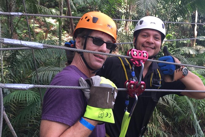 Zipline Adventure In The Rainforest - Ziplining Through Lush Rainforest Canopy