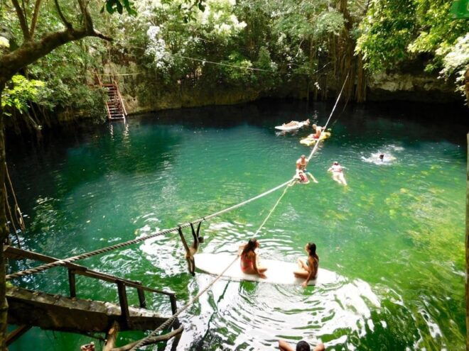 Zipline and Cenote Atv Shared Driving - Booking Information