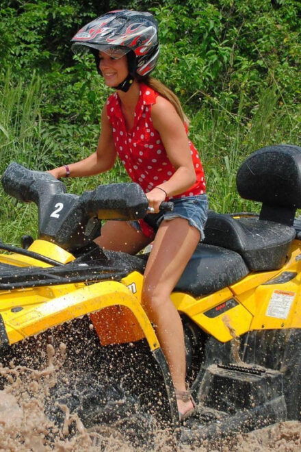Zipline and Cenote Atv Shared Driving - Inclusions