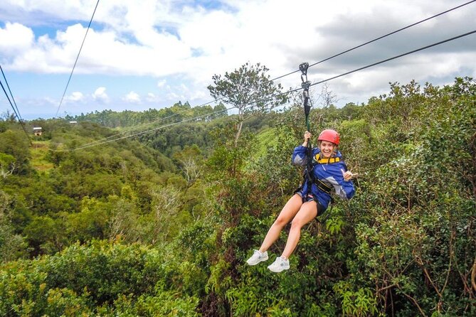 Zipline & ATV Big Buddha Combinaton Trip - Zipline Adventure