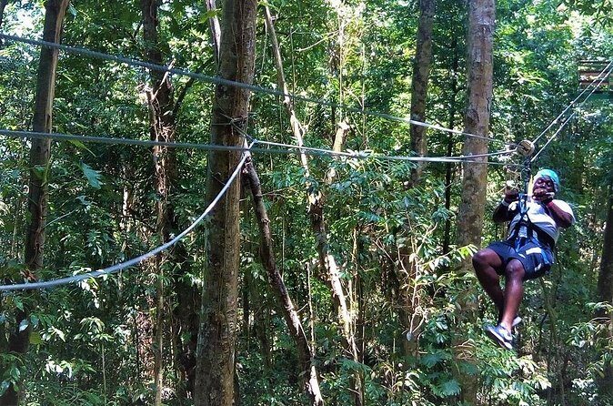 Zipline Canopy At White River Valley from Ocho Rios - The Sum Up