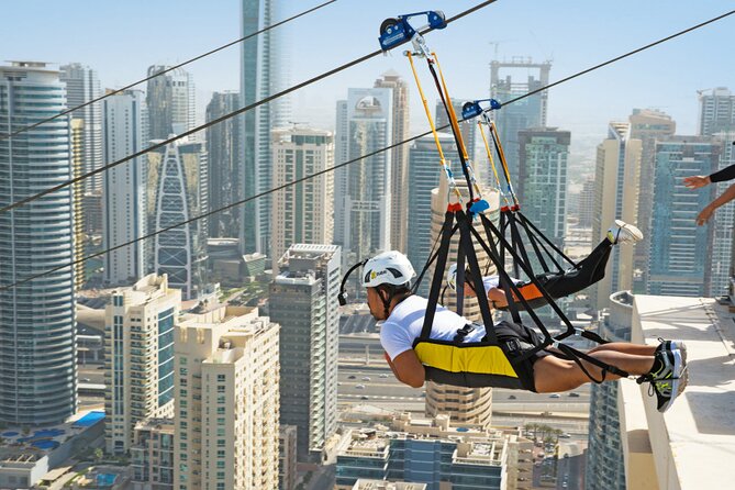 Zipline Dubai Marina - XLine With Private Transfer - Overview