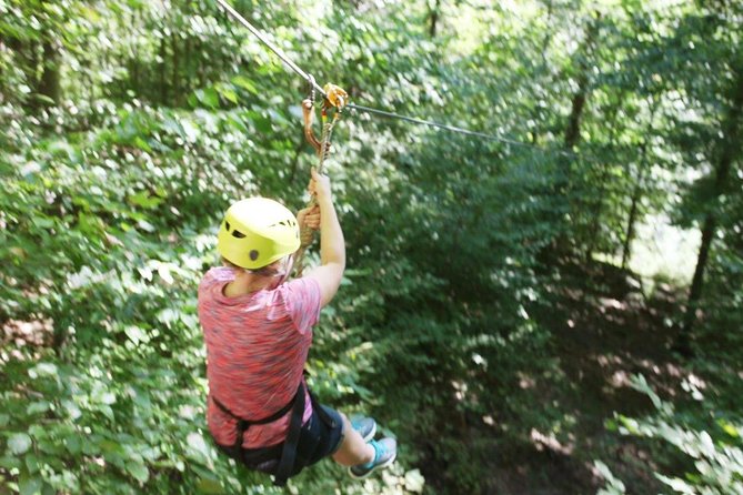 Zipline Forest at Nashville North - Ziplines Vary in Length and Height