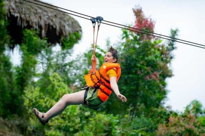 Zipline in Dark Cave- Paradise Cave Tour: Dong Hoi/Phong Nha - Inclusions and Amenities