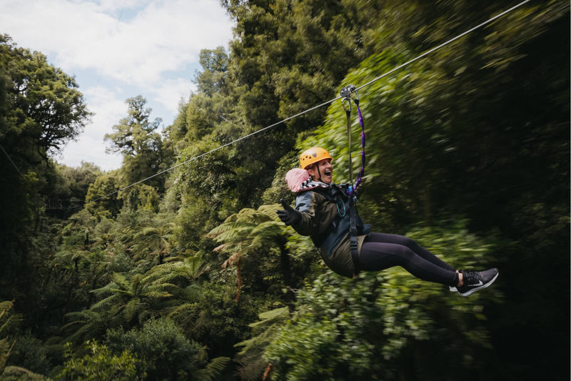 Zipline into an Ancient New Zealand Forest with Rotorua Canopy Tours - Okoheriki from the treetops