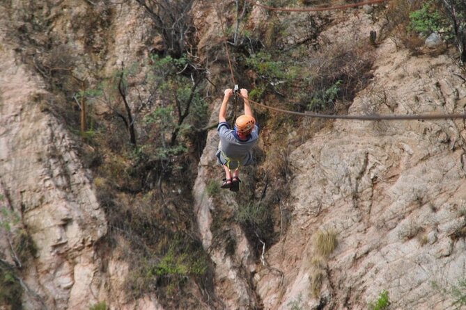 Zipline & Rappel Adventure in Cabo - 185-Foot Rappel Down the Mountainside