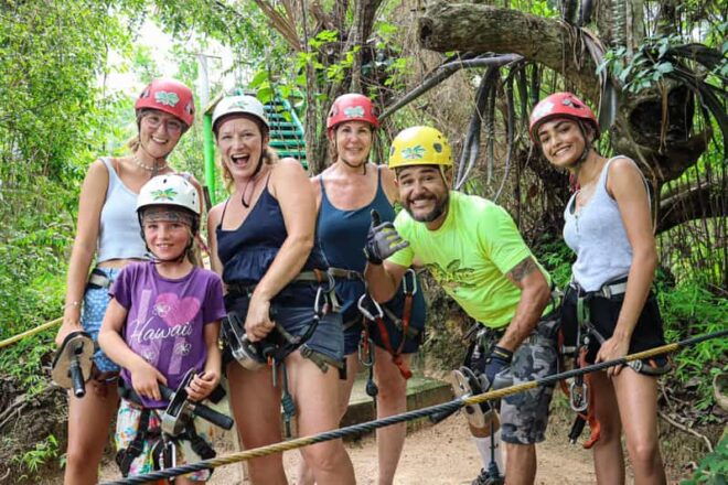 Zipline Tour in the Amazing Ecopark + Waterfall, Vallarta - Immerse in Natures Wonders