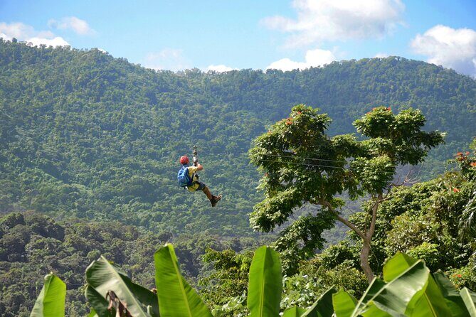 Ziplining at the Rainforest in Puerto Rico - Starting Point: Luquillo and the Drive to the Rainforest