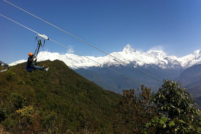 Ziplining Package With Return Transfers, Pokhara - Zipline Adventure Highlights