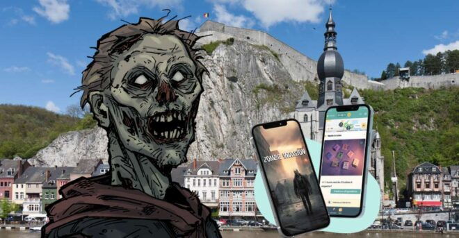 Zombie Invasion" Dinant : Outdoor Escape Game - Location