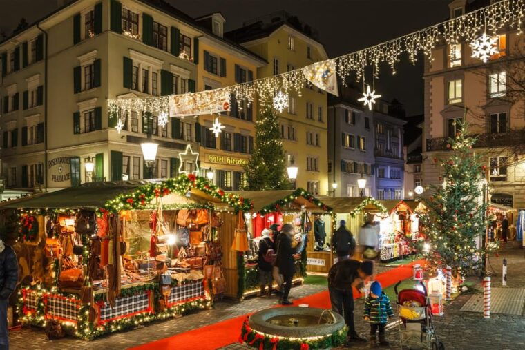 Zurich: Enchanted Christmas - A Festive Journey Walking Tour - Discovering Lindenhof