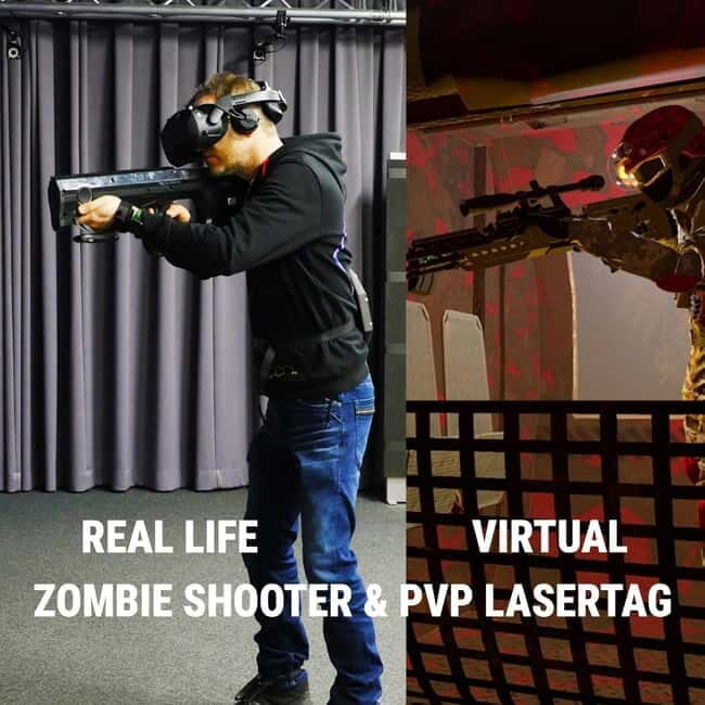 Zürich: Fusion Arena Hyper Reality VR Experience - The Games and Experiences