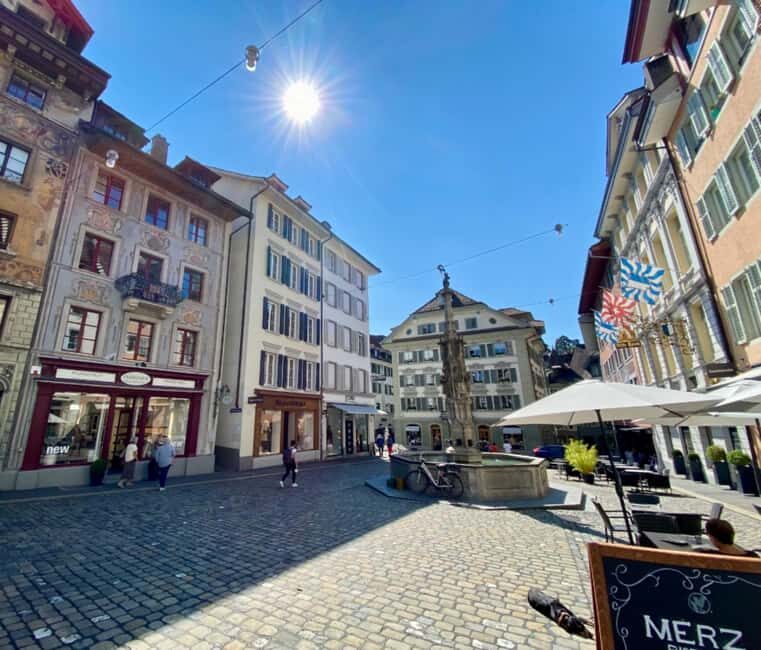 Zurich: Glacier Express's Swiss Alps & Lucerne Tour - Discovering Lucerne