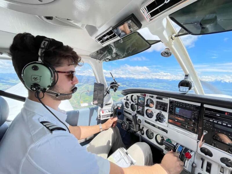 Zurich Region: Private Aerial Tour over the Swiss Alps - The Itinerary in Detail