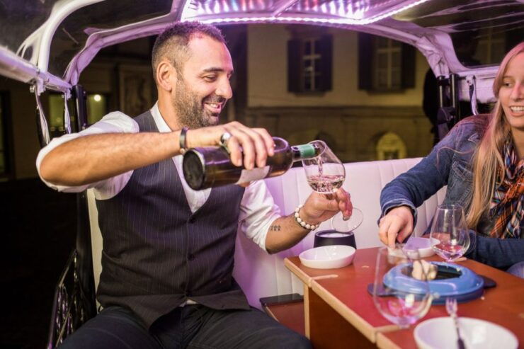 Zurich: Swiss Cheese Fondue and Wine Tuk-Tuk Tour - Experience